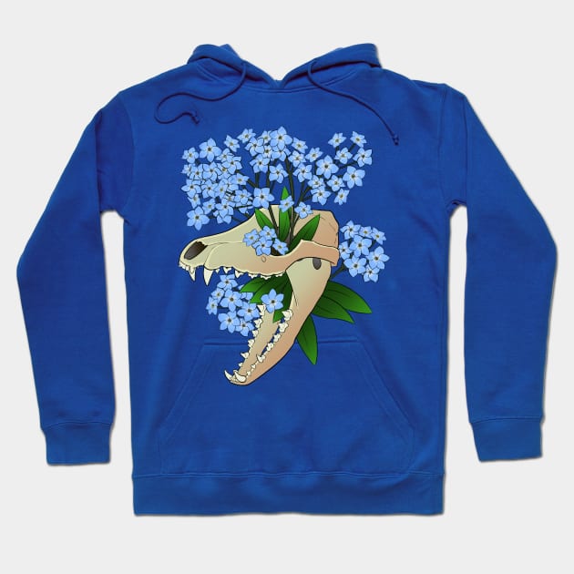 Forget Me Not Hoodie by Hexabeast